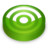 Rss green circle Icon